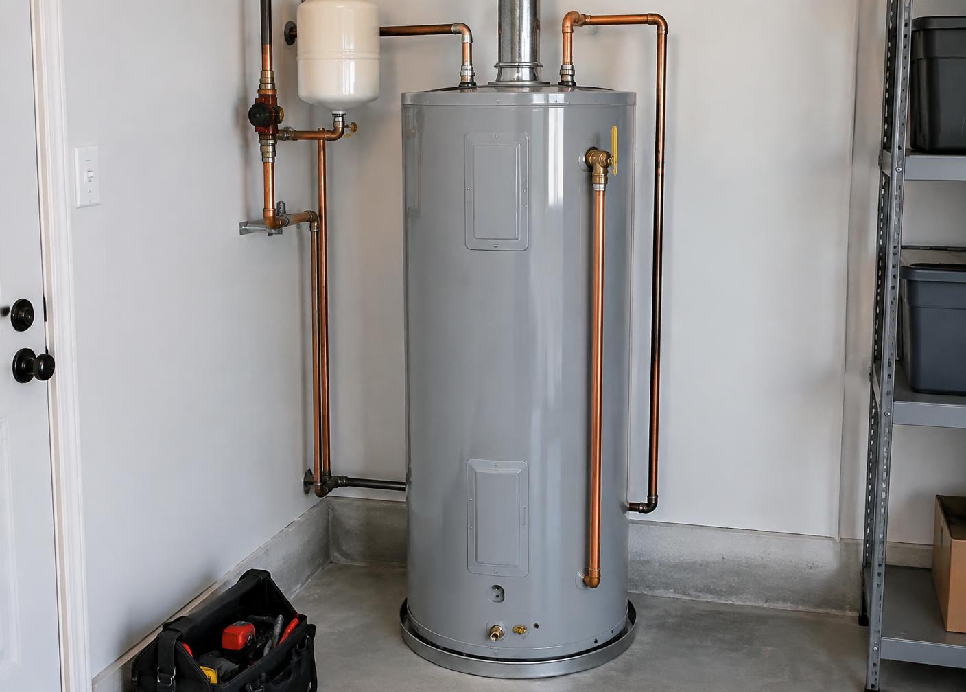 Water heater installation